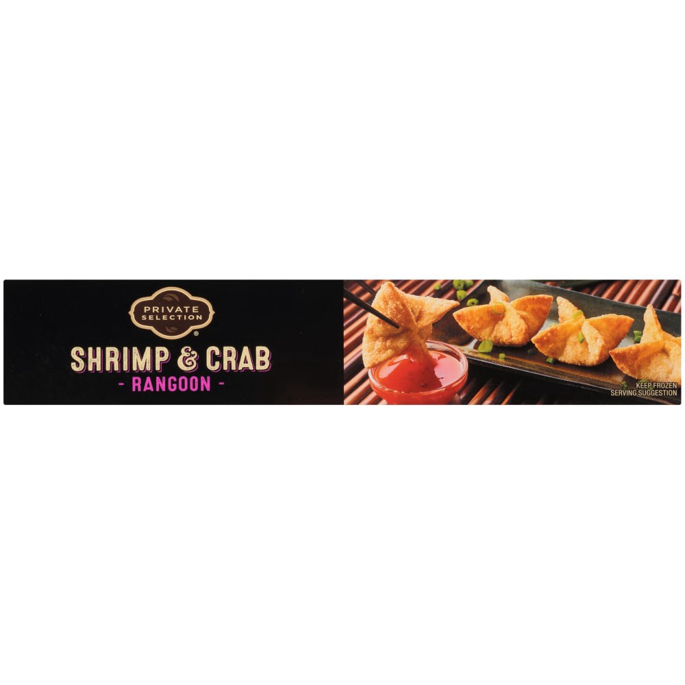 slide 4 of 6, Private Selection Shrimp And Crab Rangoon's With Thai Chili Sauce Frozen Meal, 11.1 oz