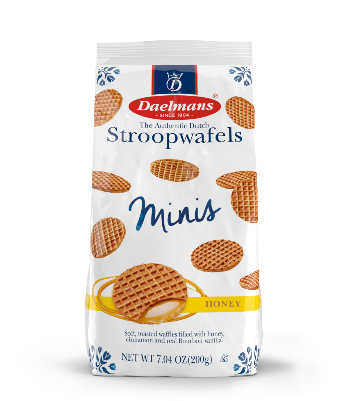 slide 1 of 5, Daelmans Wafer Honey Mini Stroopwafels, 7.04 oz