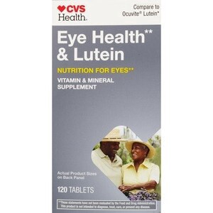 slide 1 of 1, CVS Health Eye Health & Lutein Tablets, 120 Ct, 1 ct