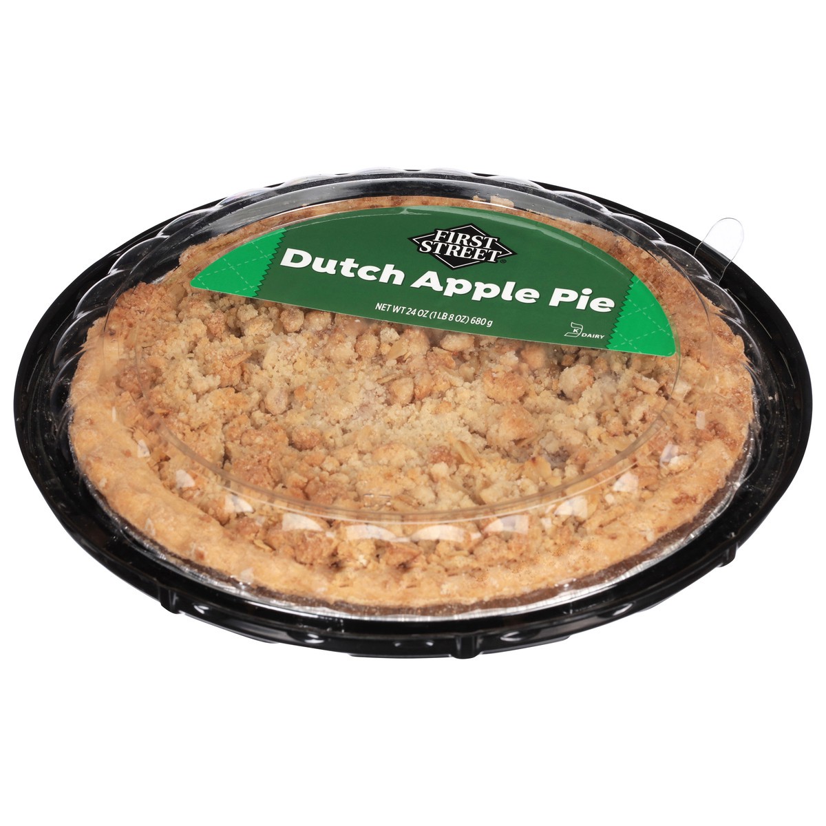 slide 2 of 4, First Street 8 Dutch Apple Pie, 24 oz