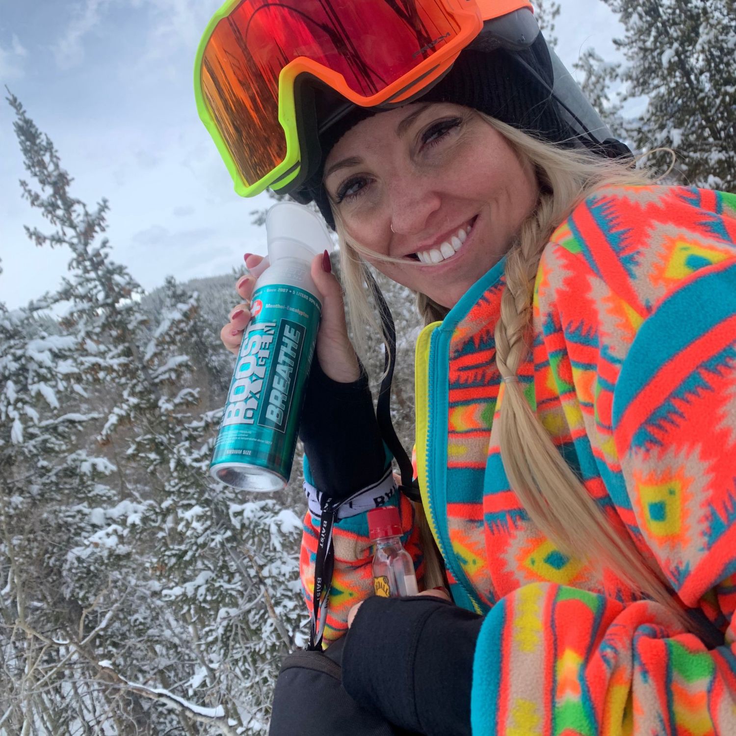 slide 3 of 4, Boost Oxygen Supplemental Oxygen – BREATHE Menthol Eucalyptus 5 Liter, 5 liter