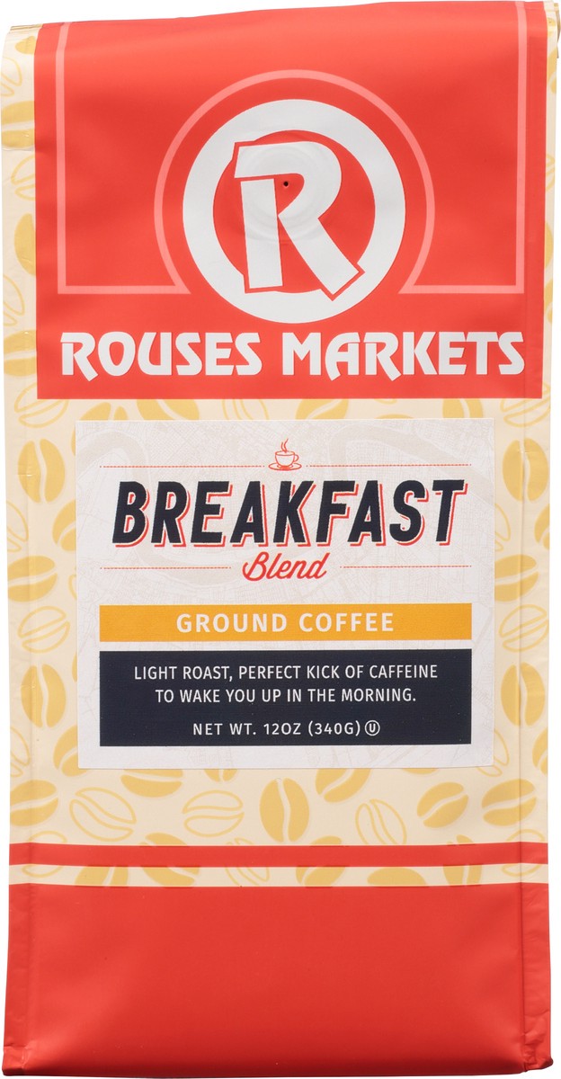 slide 7 of 11, Rouses Markets Breakfast Blend Ground Coffee 12 oz, 12 oz