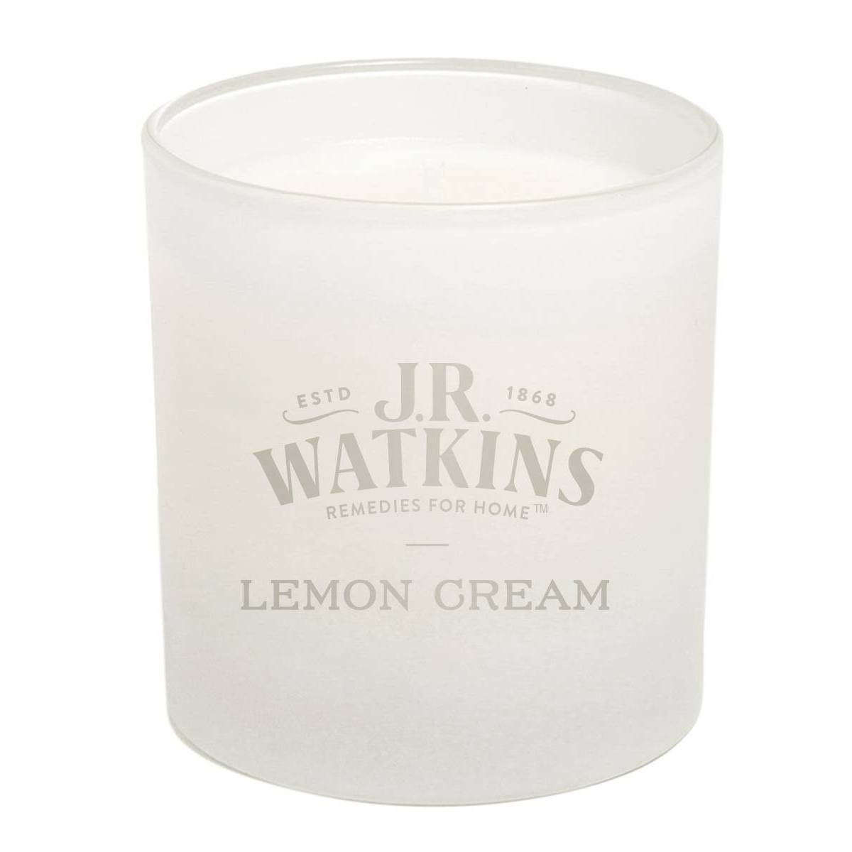 slide 1 of 2, J.R. Watkins Lemon Cream Soy Candle, 5.5 oz