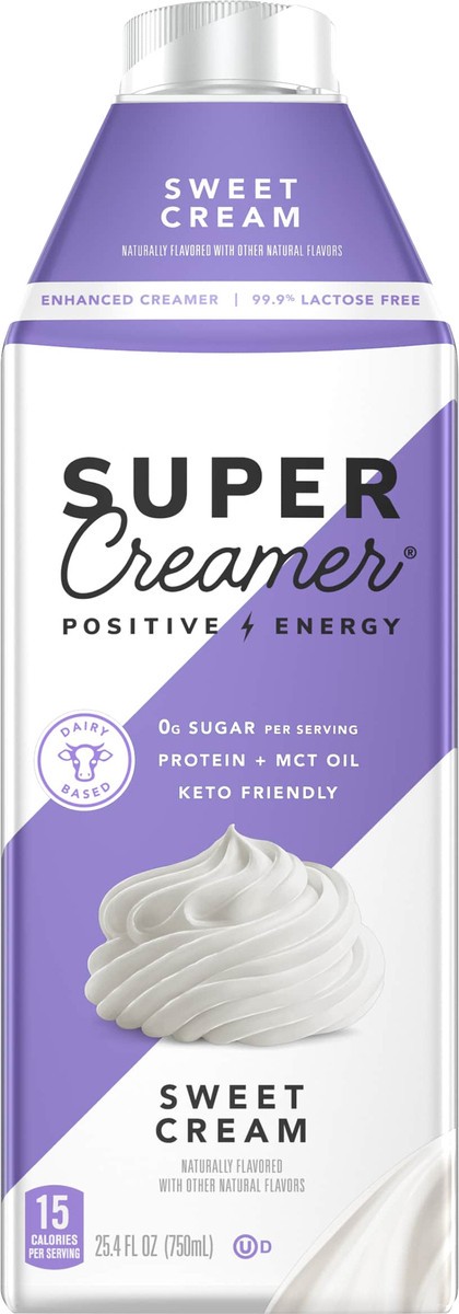 slide 1 of 7, Super Creamer Sweet Cream Creamer 25.4 fl oz, 25.4 fl oz