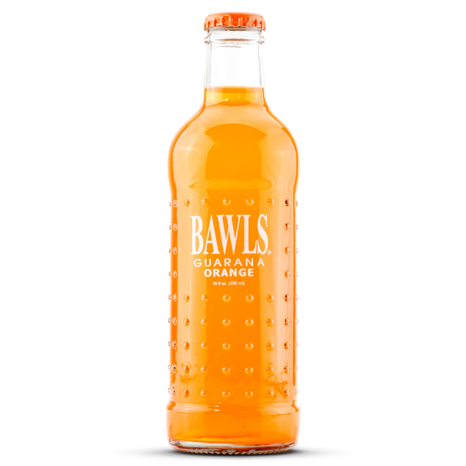 slide 1 of 5, BAWLS Guarana Orange Soda - 10 fl oz, 10 fl oz