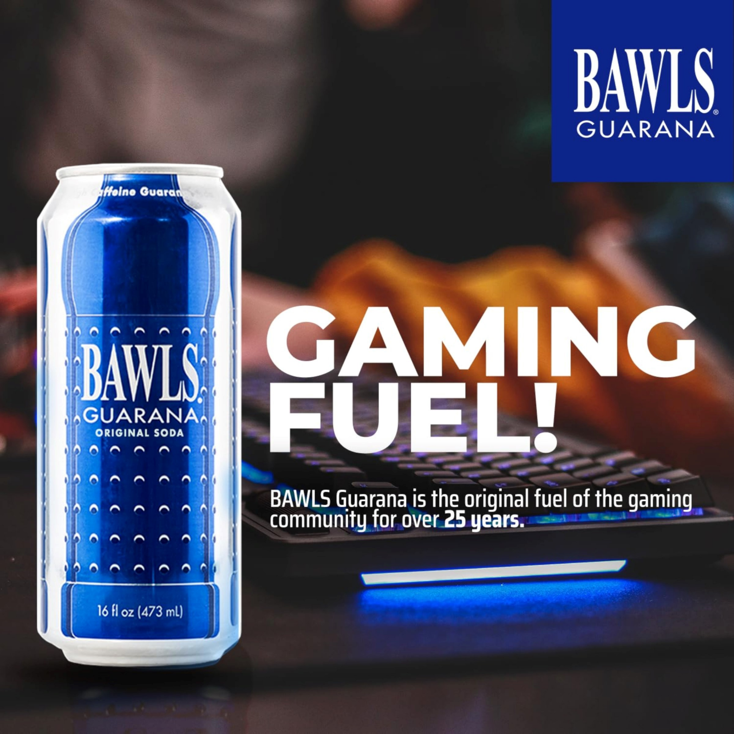 slide 4 of 5, BAWLS Guarana Orange Soda - 10 fl oz, 10 fl oz