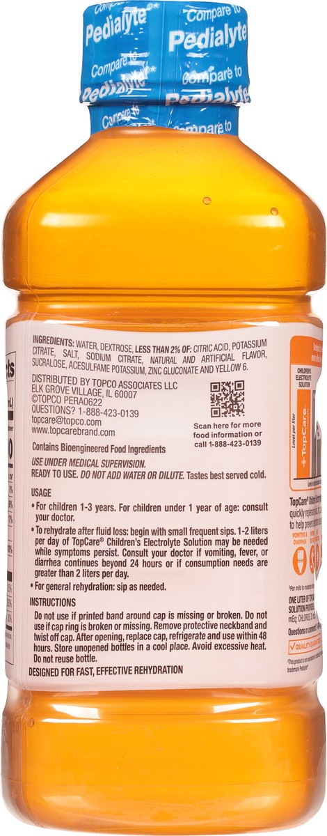 slide 4 of 14, TopCare Health Children's Mixed Fruit Electrolyte Solution 33.8 fl oz, 33.8 fl oz