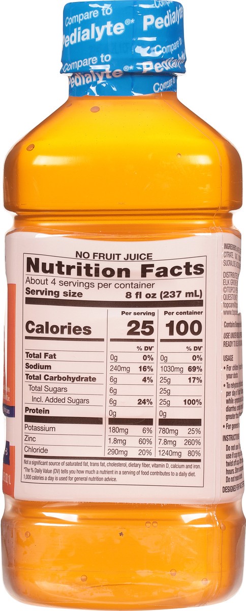 slide 6 of 14, TopCare Health Children's Mixed Fruit Electrolyte Solution 33.8 fl oz, 33.8 fl oz