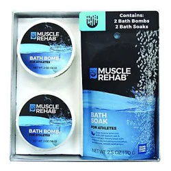 Enfusia Muscle Rehab Bath Bomb & Soak Box Set
