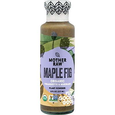 slide 1 of 1, Mother Raw Maple Fig Dressing & Marinade, 8 oz