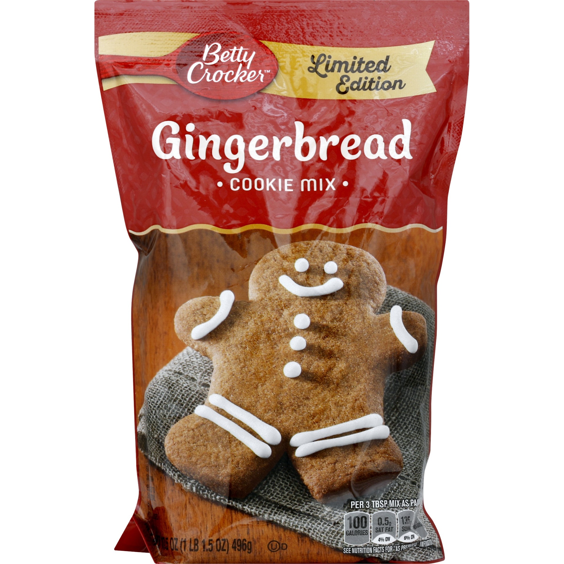 Betty Crocker Gingerbread Cookie Mix 17.5 Oz | Shipt