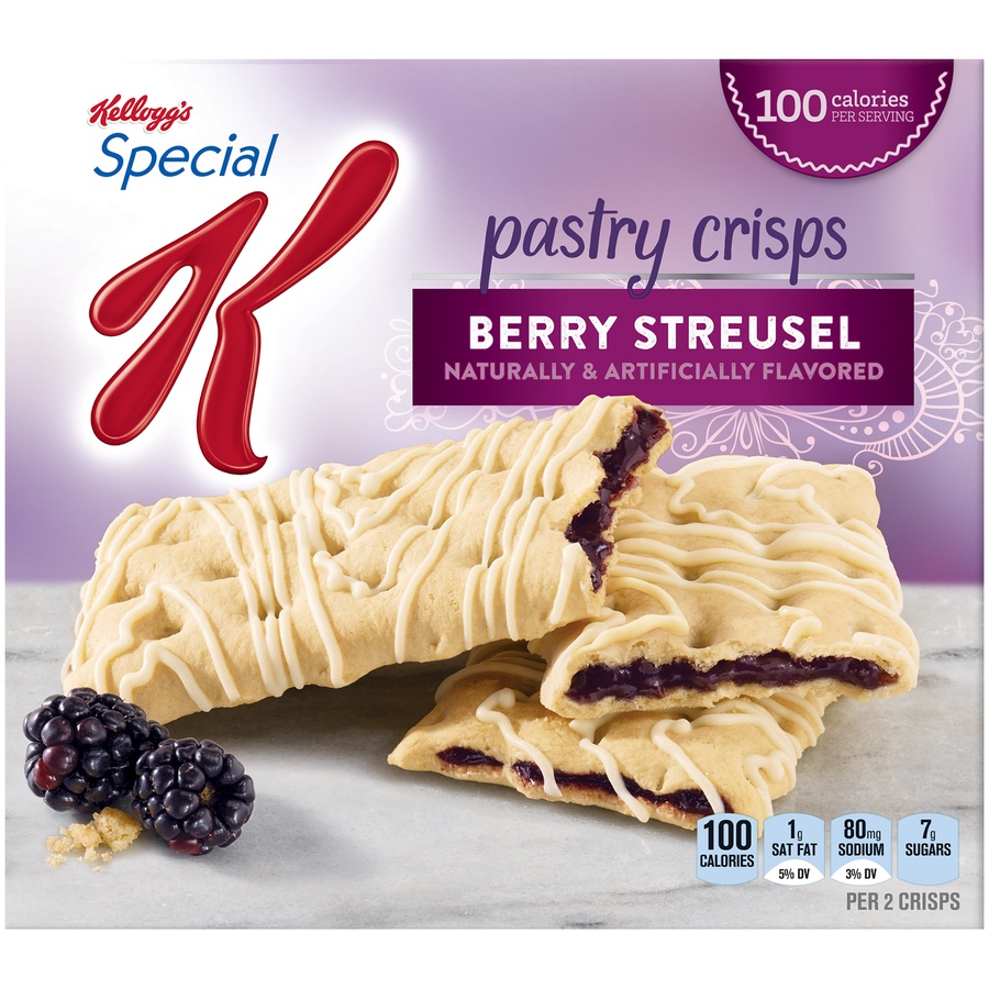 slide 1 of 1, Special K Pastry Crisps 5 ea, 5 ct