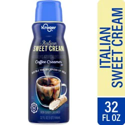 Kroger Italian Sweet Cream Coffee Creamer