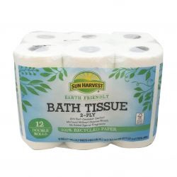 slide 1 of 1, Sun Harvest Bath Tissue, 12 ct