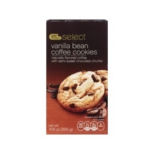 slide 1 of 1, CVS Gold Emblem Select Vanilla Bean Coffee Cookies, 10.6 oz