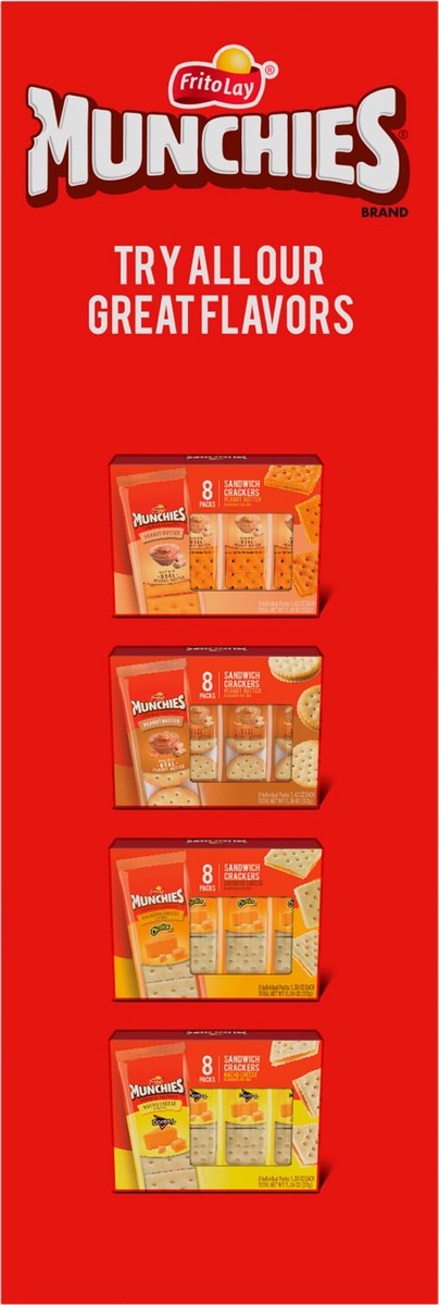 slide 6 of 9, Munchies Sandwich Crackers, 1.38 oz