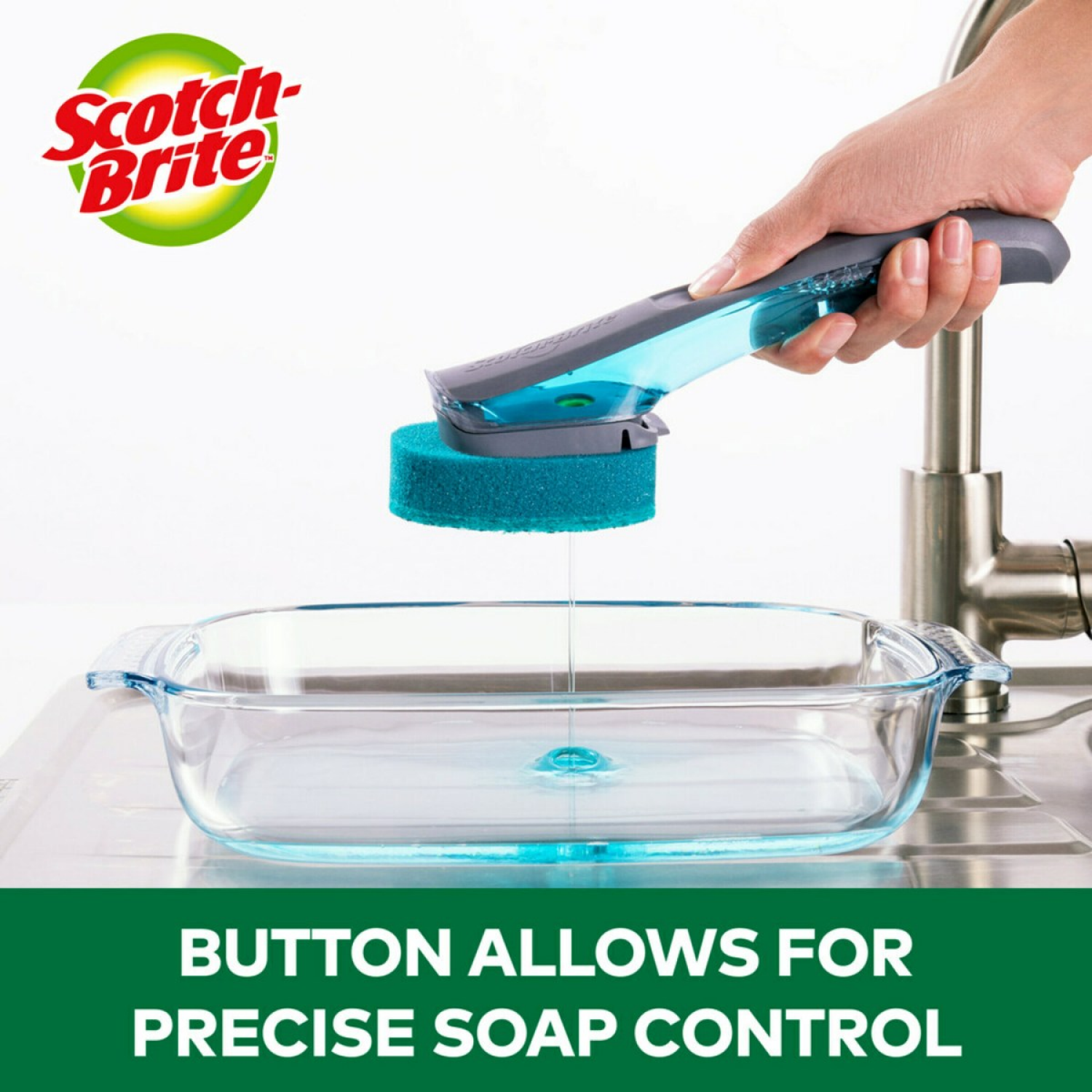 slide 2 of 5, Scotch-Brite Soap Control Heavy Duty Dishwand 1 Each, 1 ct