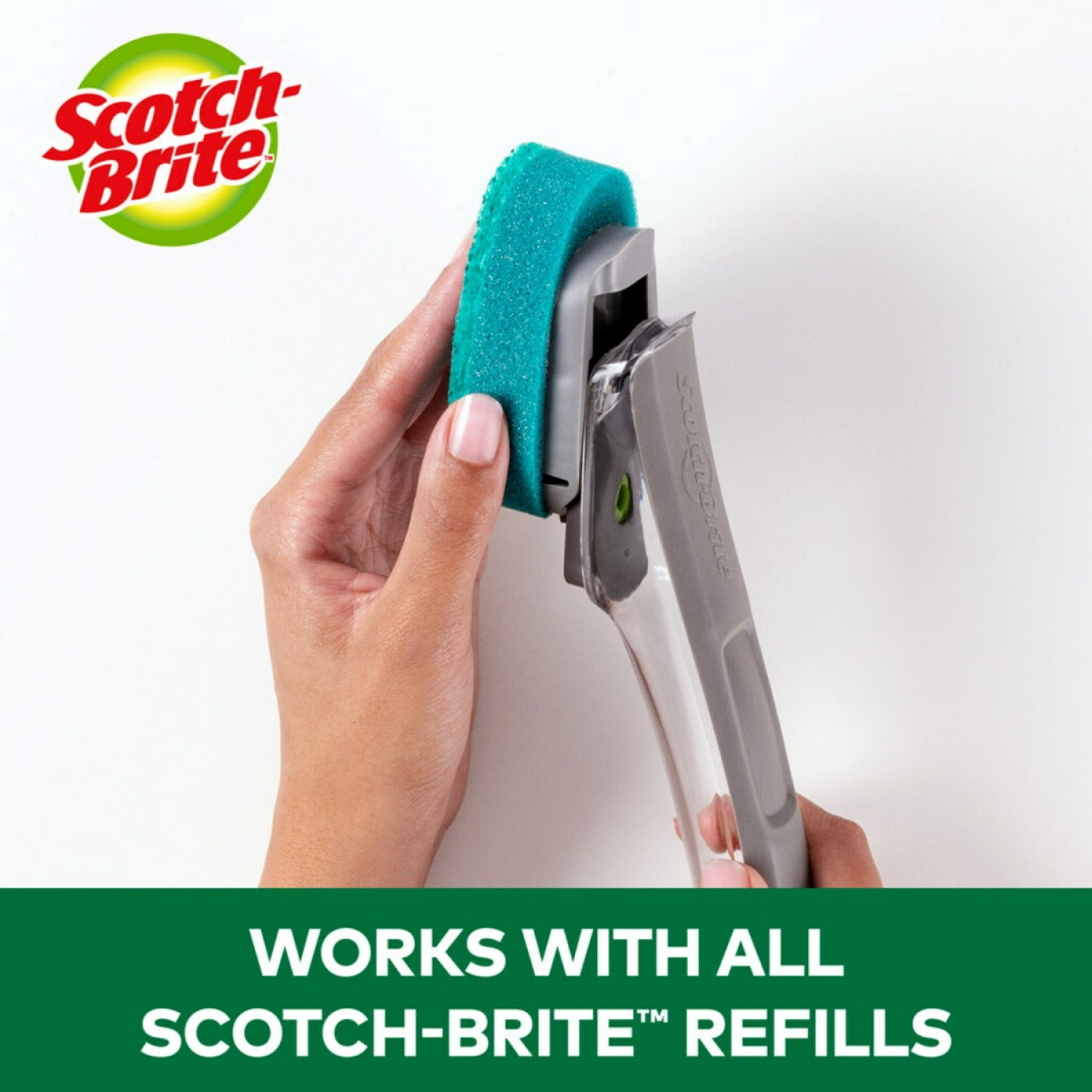 slide 4 of 5, Scotch-Brite Soap Control Heavy Duty Dishwand 1 Each, 1 ct