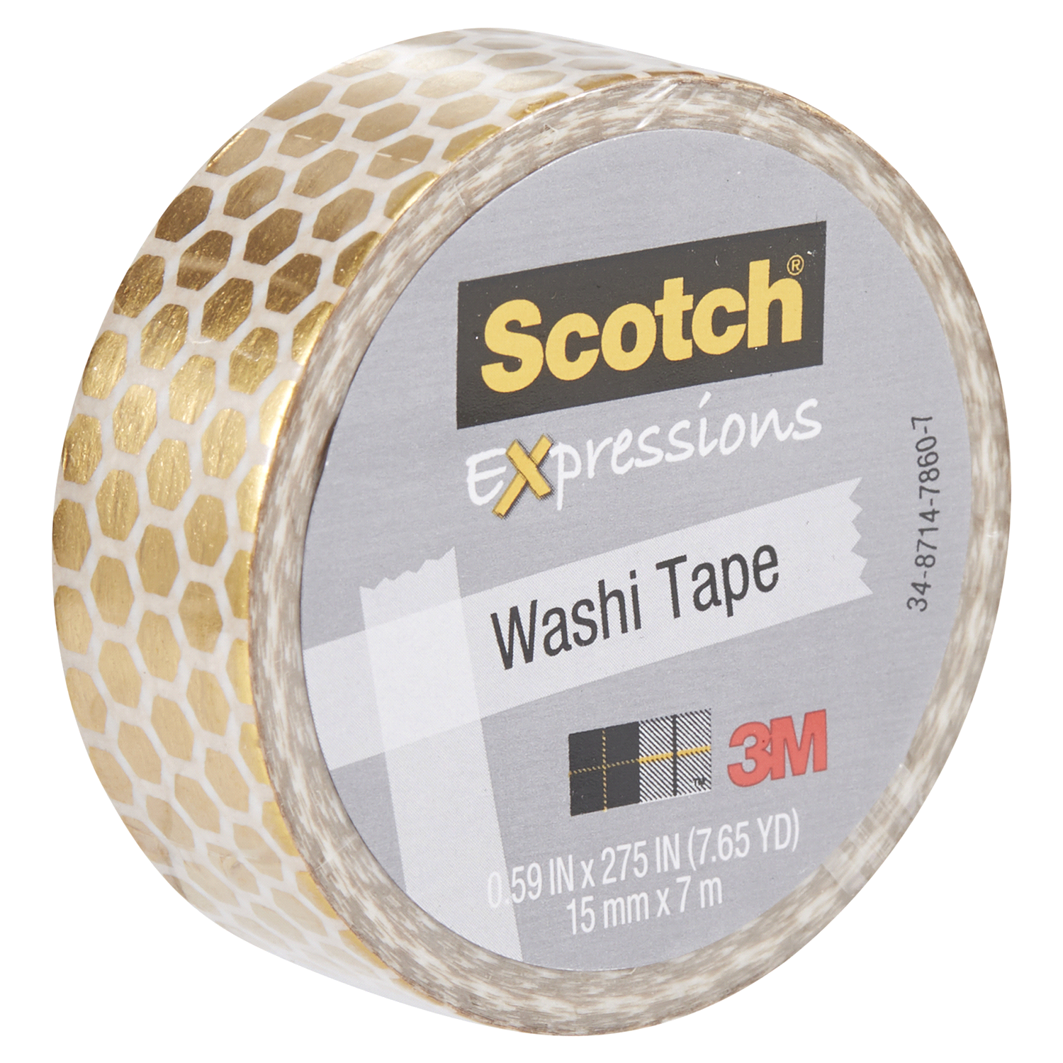 slide 4 of 5, Scotch Expressions Washi Tape C614-P16, 1 ct
