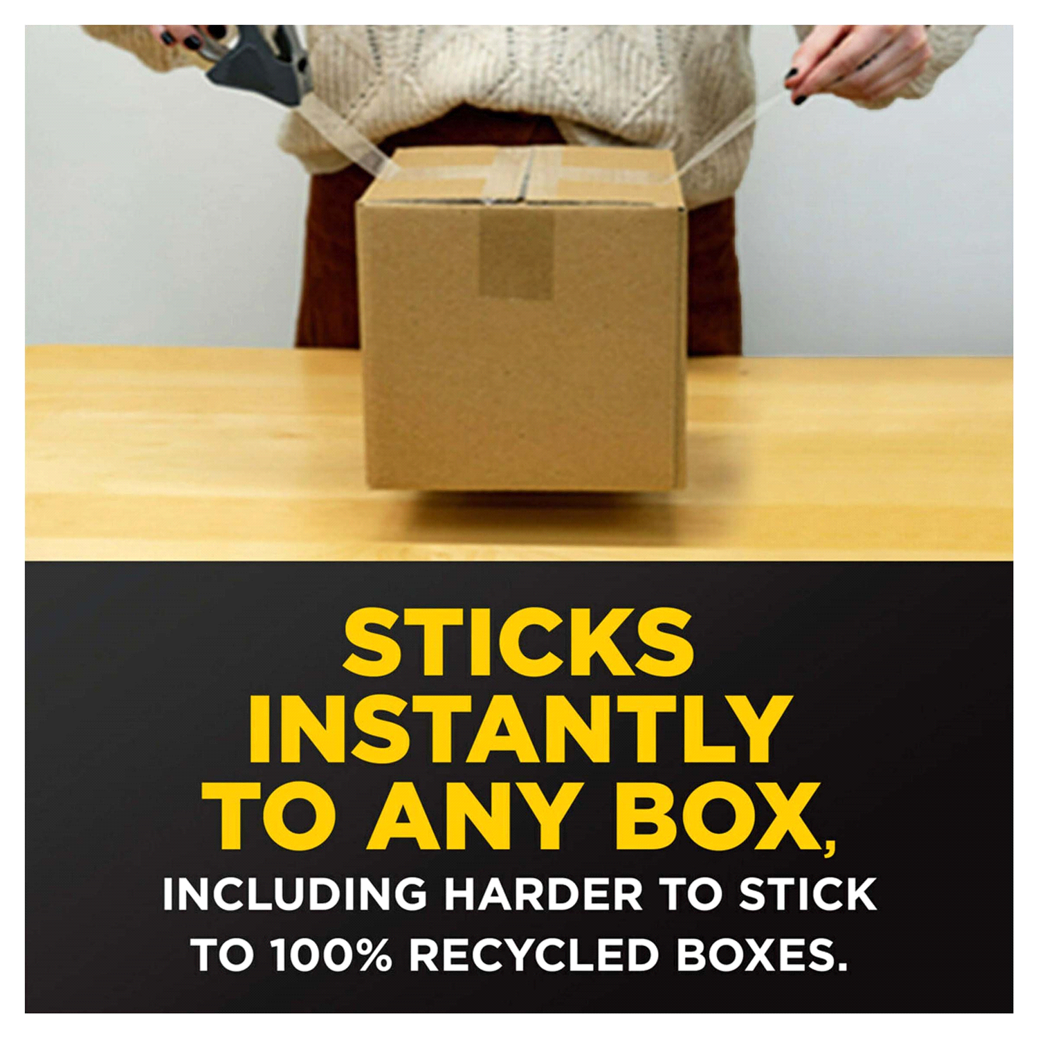 slide 2 of 2, 3M Scotch Shipping Packaging Tape, 1.88 in x 54.6 yd, 1.88 in x 54.6 yd