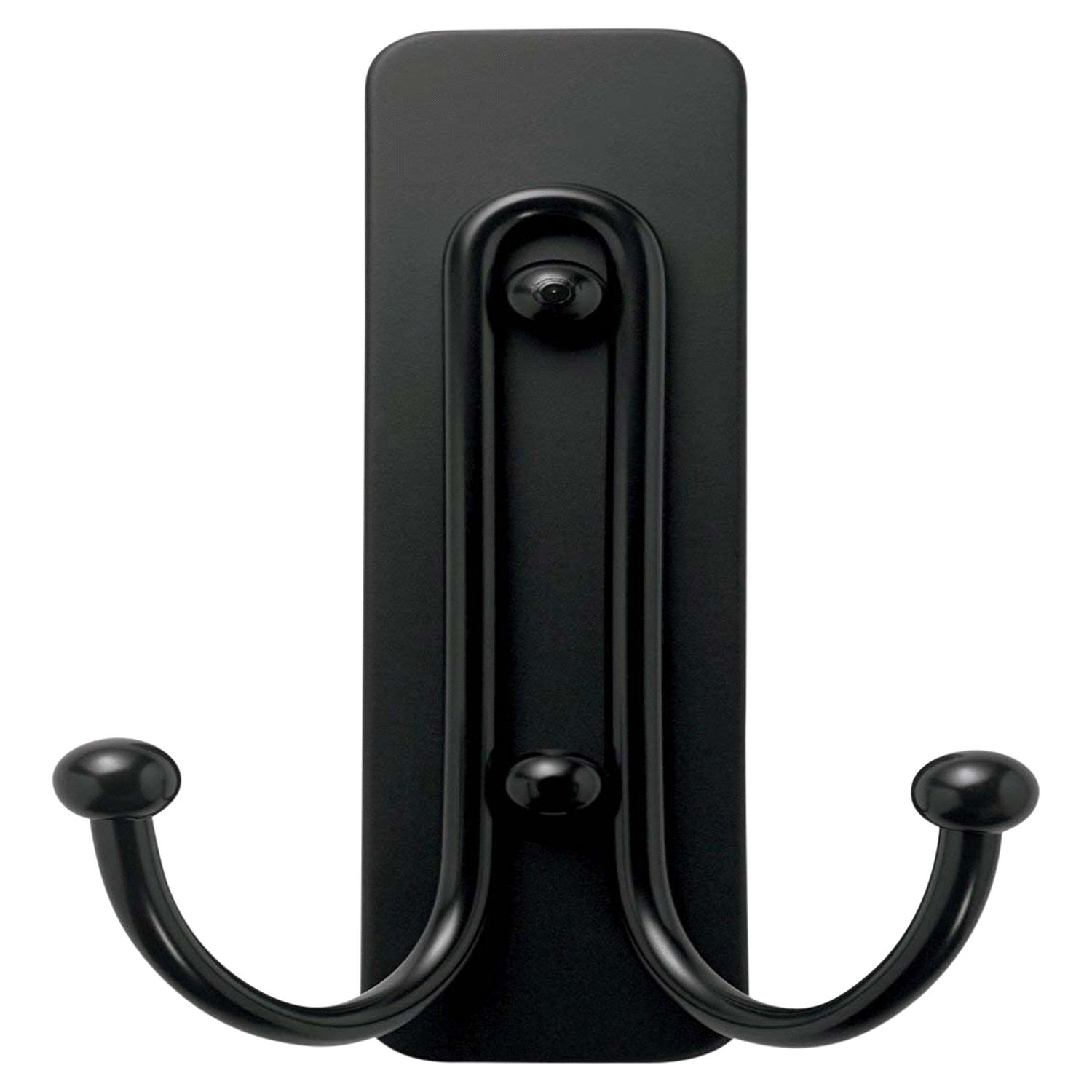 slide 3 of 5, Command Large and Small Decorative Hooks Matte Black, 3 ct