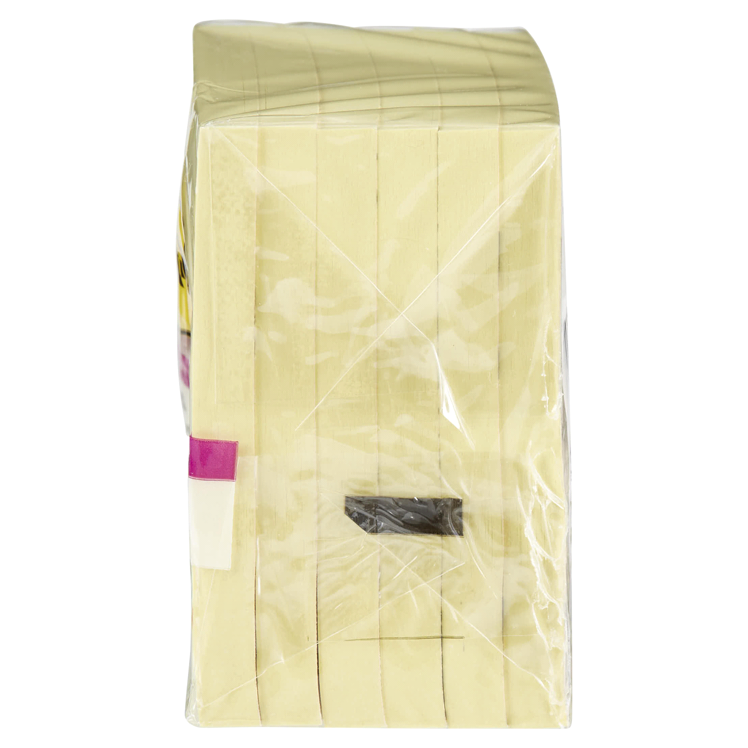 slide 3 of 5, 3M Post-it Super Sticky Notes, 3 in x 3 in, Canary Yellow, 6 Pads/Pack, 1 ct