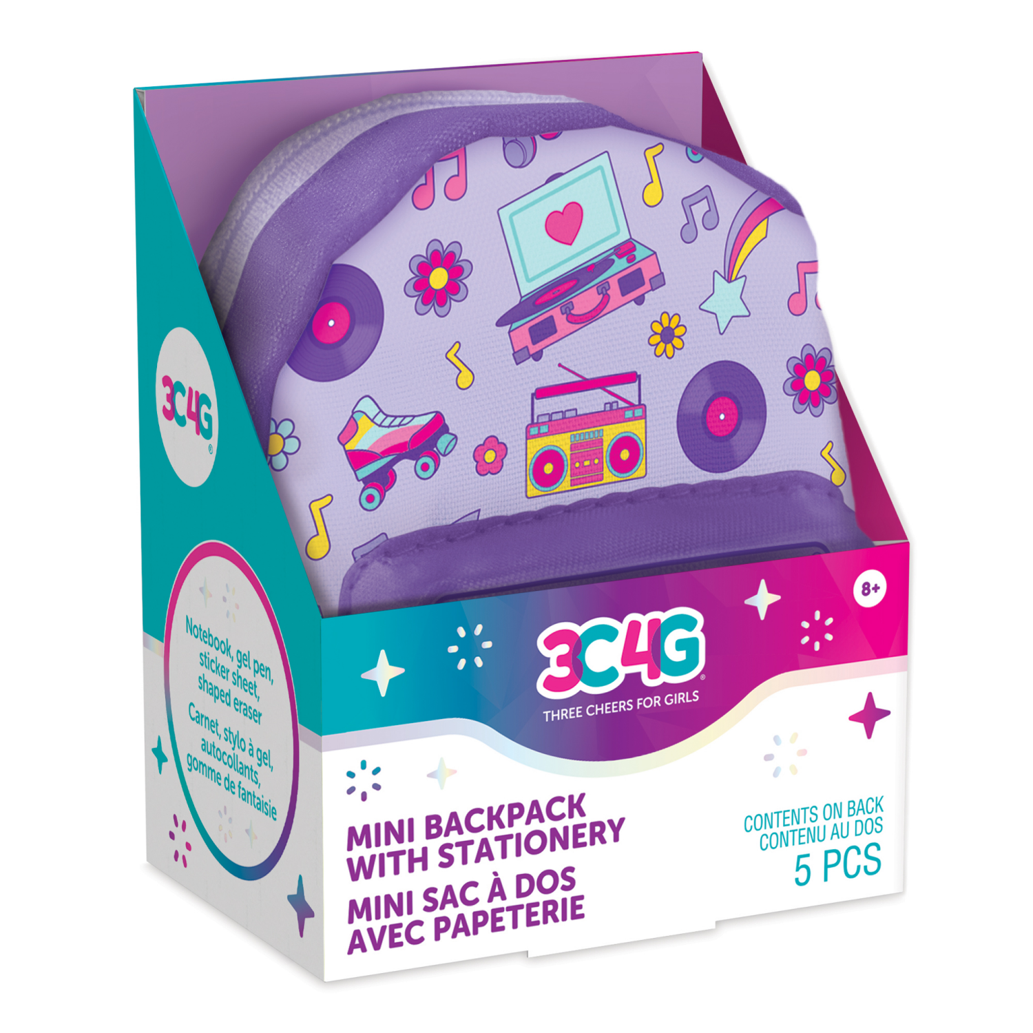 slide 2 of 8, Mini Backpack Stationary- Gamer, 1 ct