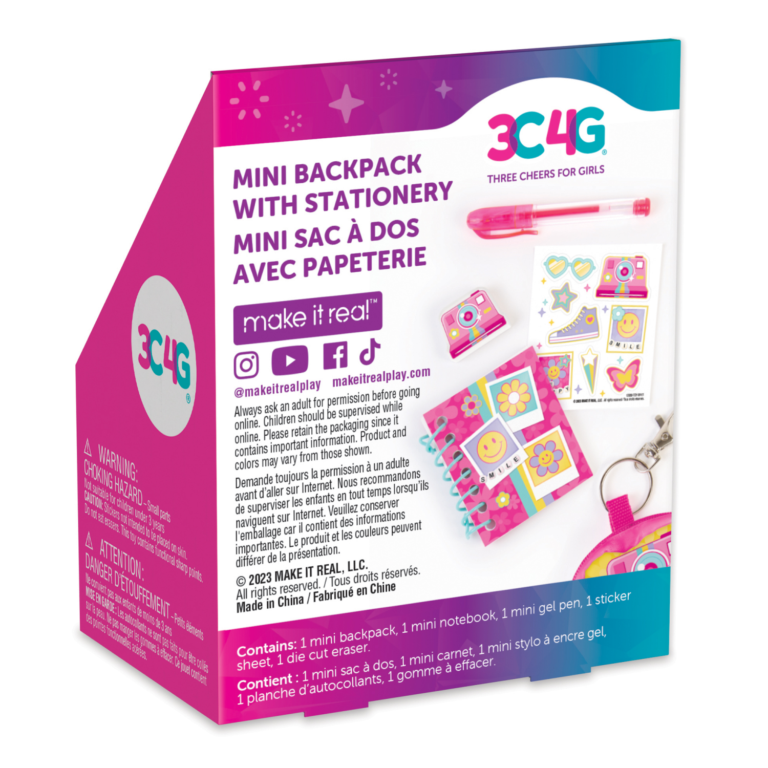 slide 3 of 8, Mini Backpack Stationary- Gamer, 1 ct