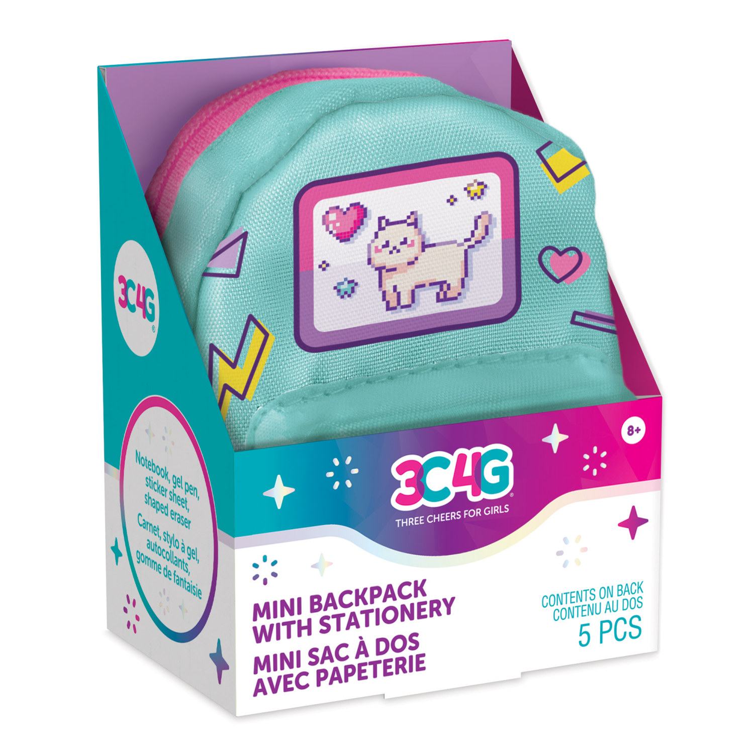 slide 1 of 8, Mini Backpack Stationary- Gamer, 1 ct