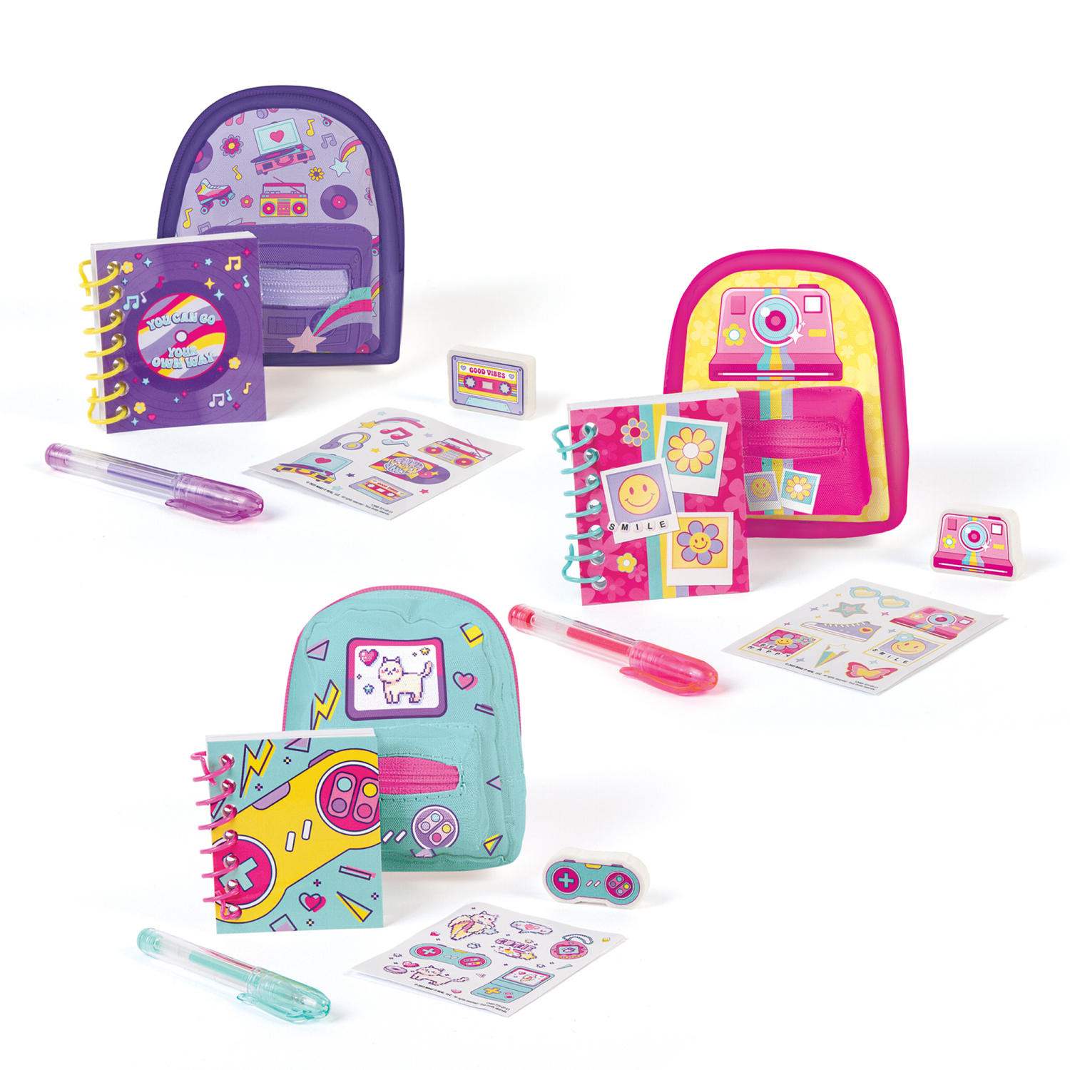 slide 6 of 8, Mini Backpack Stationary- Gamer, 1 ct