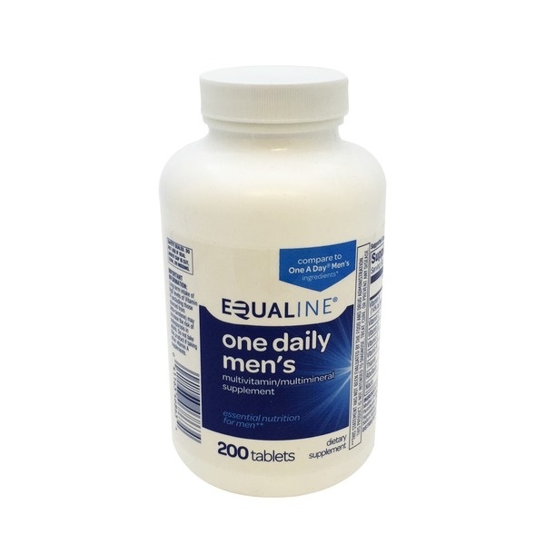 slide 1 of 1, Equaline One Daily Mens Vitamin, 200 ct