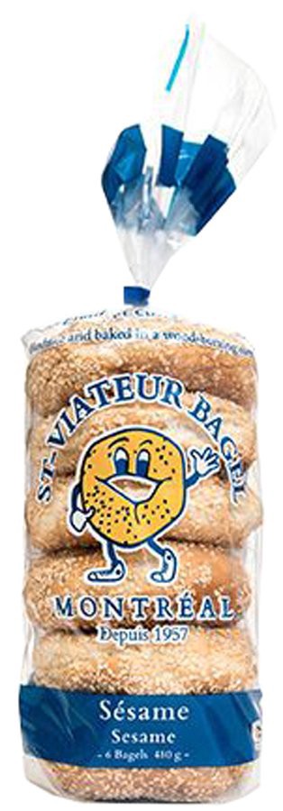 slide 1 of 1, St Viateur Bagel Bagel Sesame, 480 gram