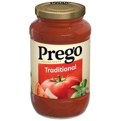Prego Traditional Pasta Sauce, 14 oz Jar