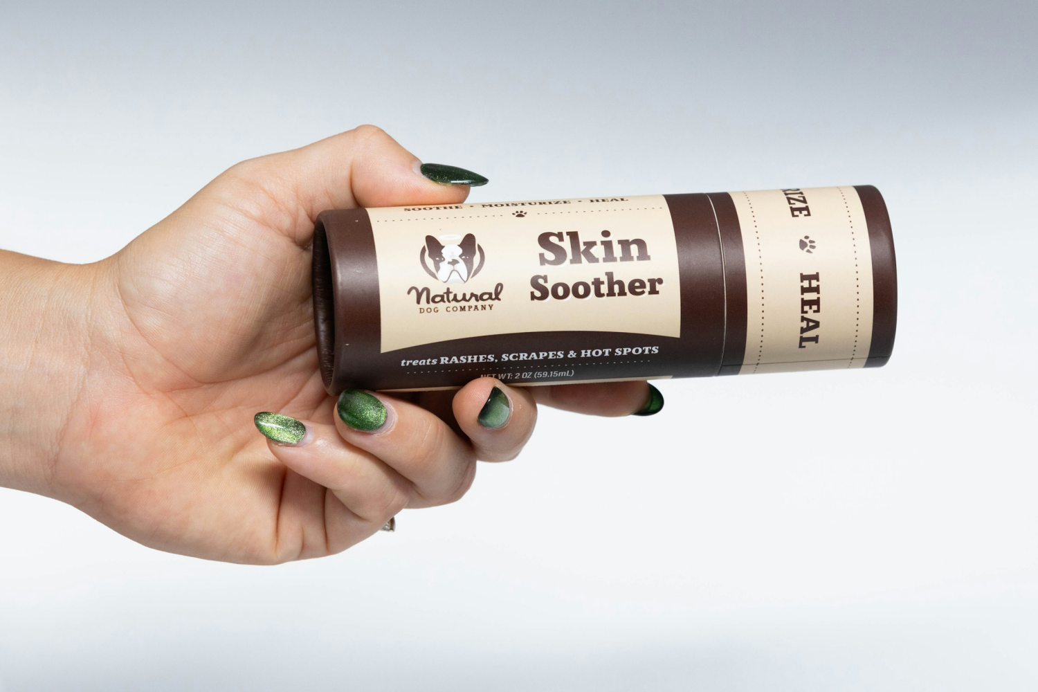 slide 2 of 7, Natural Dog Company Skin Soother Balm Stick for Dogs, 2 oz., 2 oz