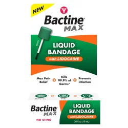 Bactine Max Liquid Bandage 0.3 Ounces