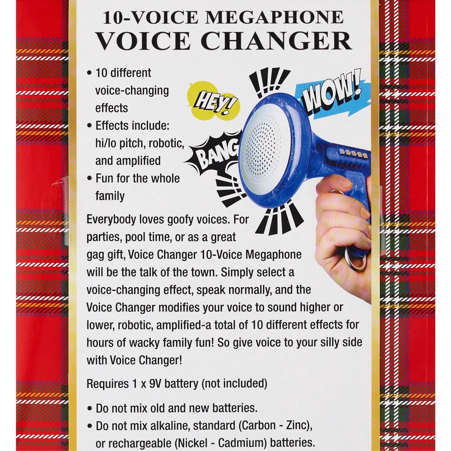 slide 5 of 6, NON BRAND Samsonico Voice Changer Megaphone, 1 ct