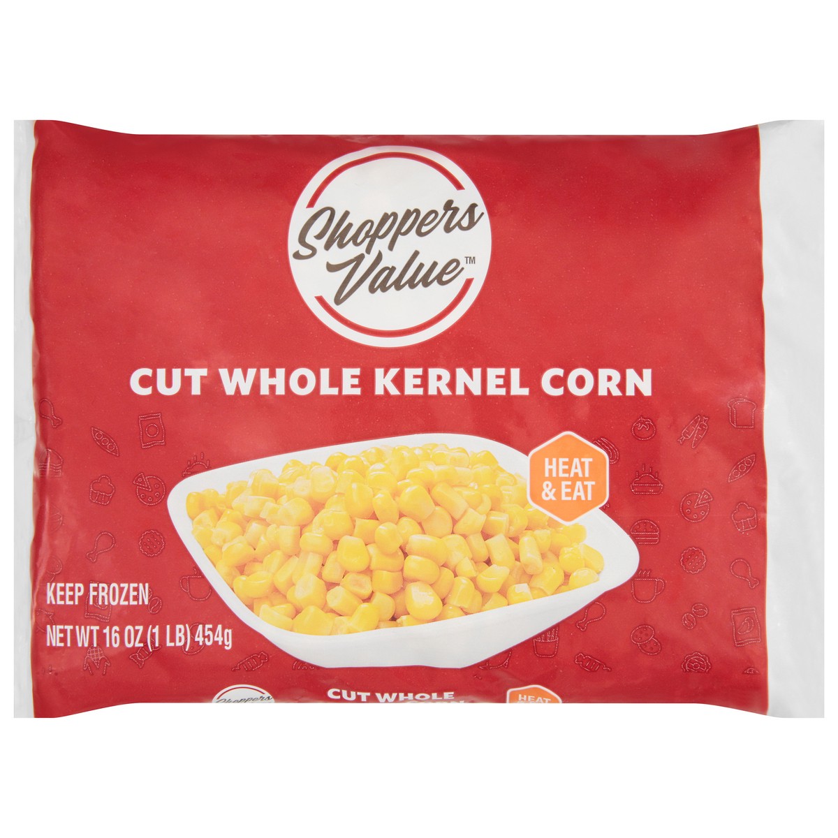 slide 1 of 14, Shoppers Value Frozen Cut Corn, 16 oz