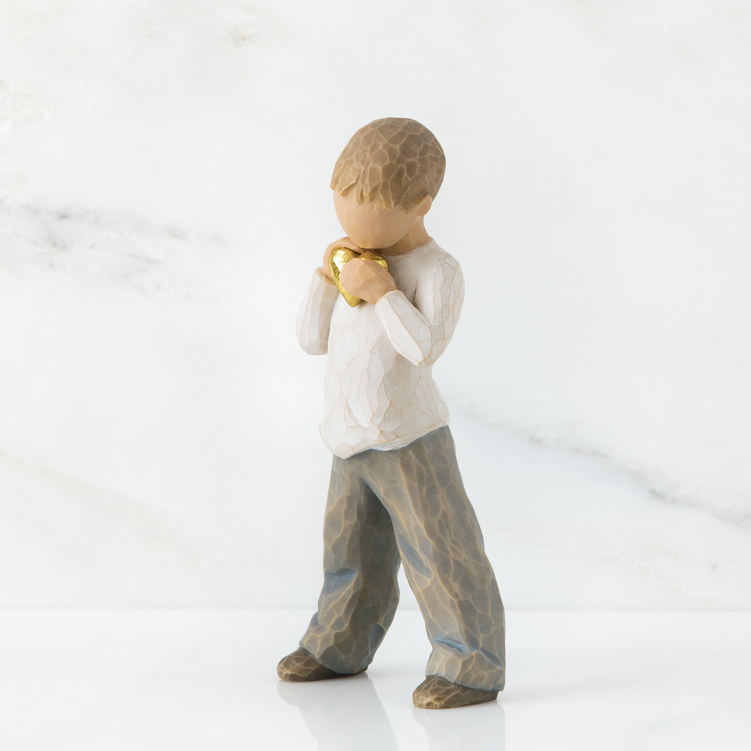 slide 3 of 3, Willow Tree Heart Of Gold, 1 ct