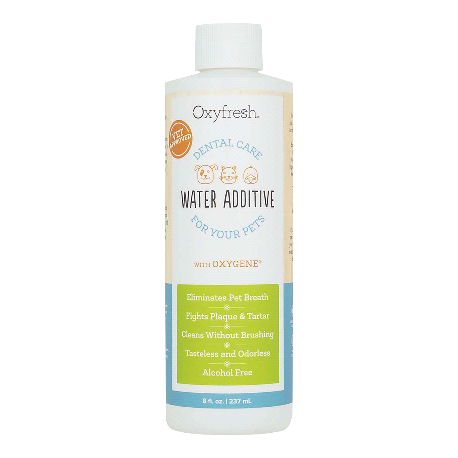 slide 1 of 2, Oxyfresh Pet Dental Water Additive for Fresher Breath, 8 oz