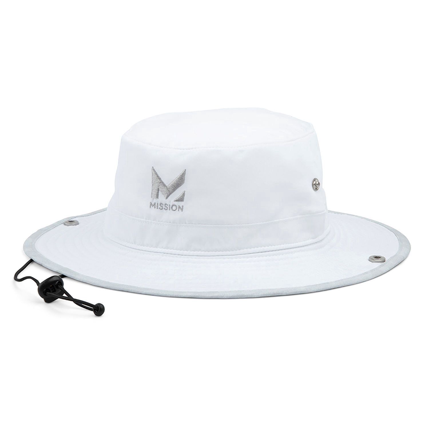 slide 1 of 1, Mission Cooling Bucket Hat, White Camo, 1 ct