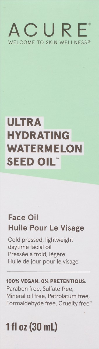 slide 11 of 13, ACURE Ultra Hydrating Watermelon Seed Oil Face Oil 1 fl oz, 1 fl oz