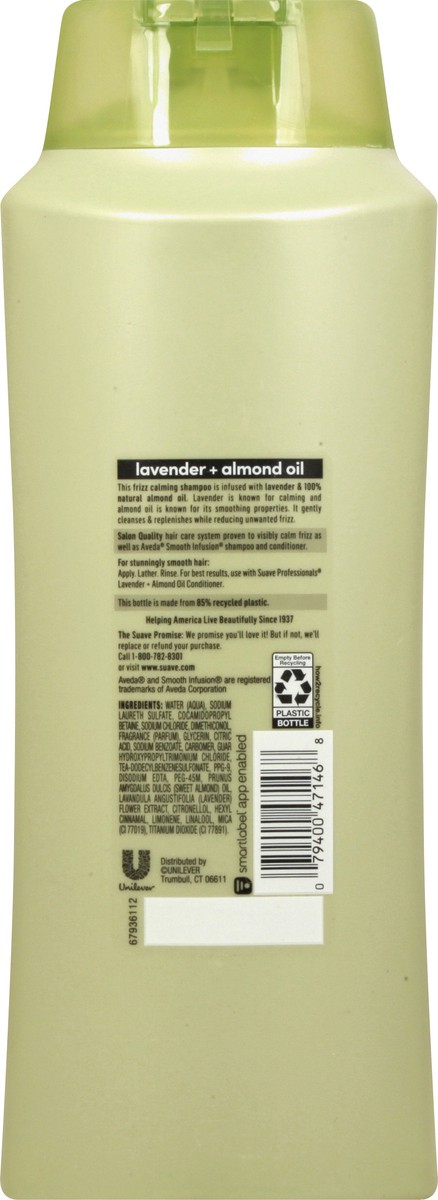 slide 8 of 9, Suave Professionals Shampoo Lavender & Almond Oil, 28 oz, 28 fl oz