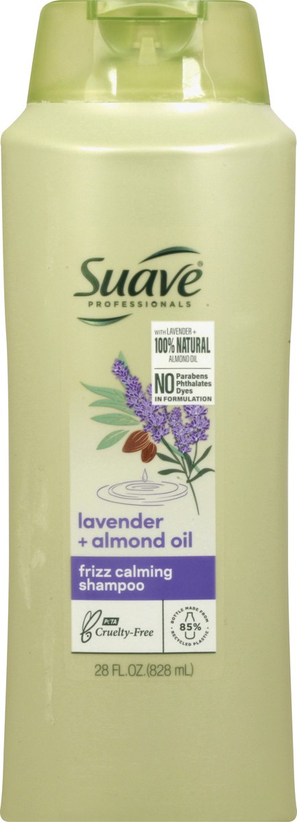 slide 7 of 9, Suave Professionals Shampoo Lavender & Almond Oil, 28 oz, 28 fl oz