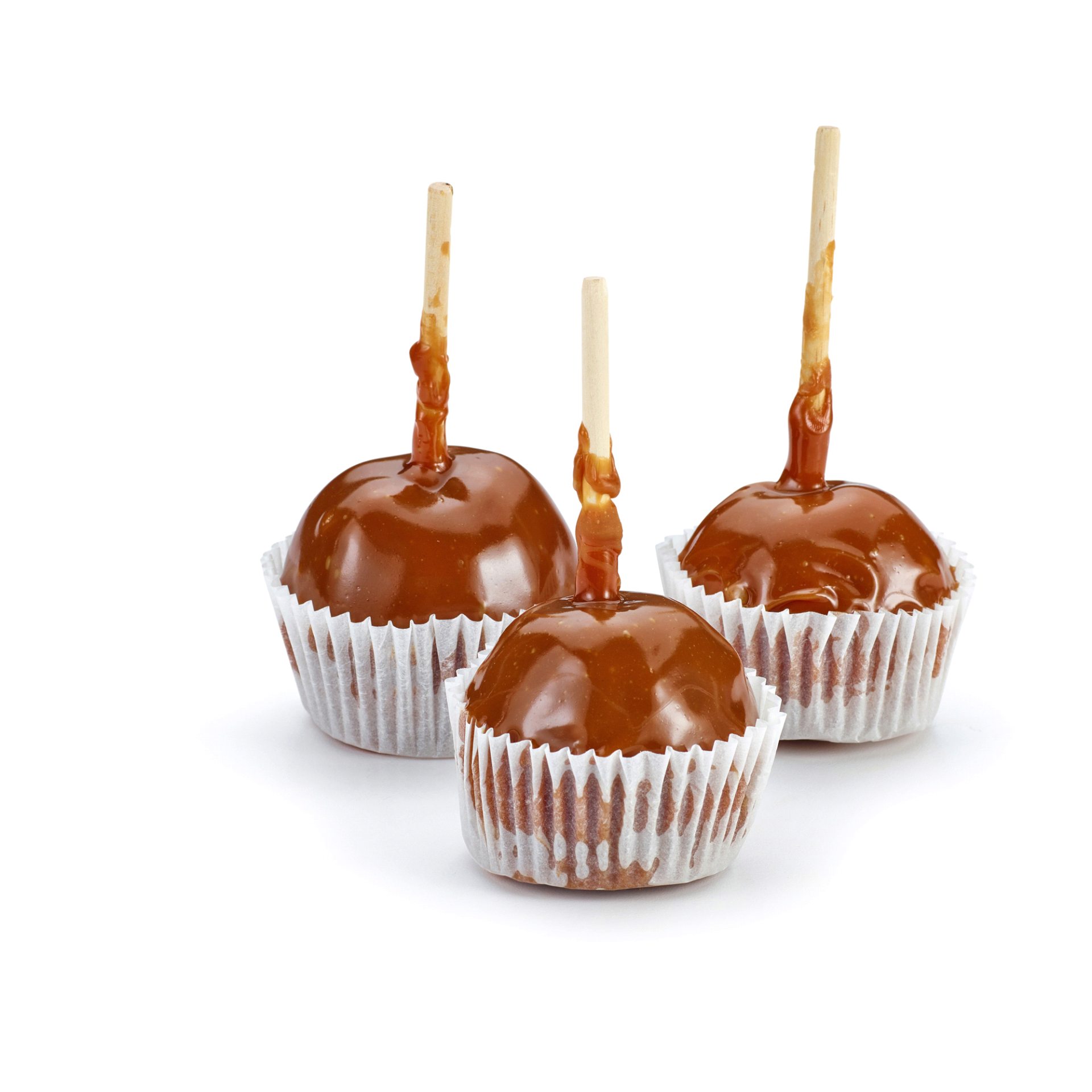 slide 1 of 5, Affy Tapple Caramel Apples, 3 ct, 3 ct