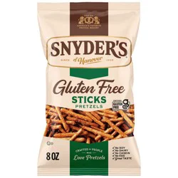 Snyder's of Hanover Gluten Free Pretzel Sticks - 8 oz Bag