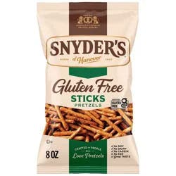 Snyder's of Hanover Gluten Free Pretzel Sticks - 8 oz