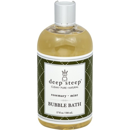 slide 1 of 1, Deep Steep Rosemary Mint Bubble Bath, 1 ct