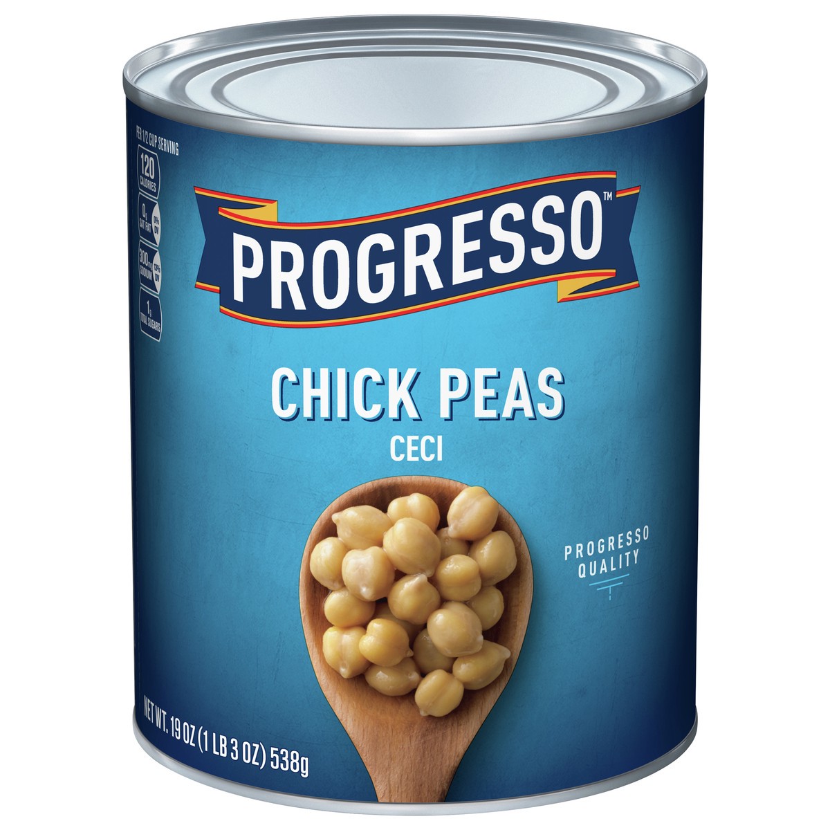 slide 1 of 9, Progresso Chick Peas Ceci, 19 oz., 19 oz