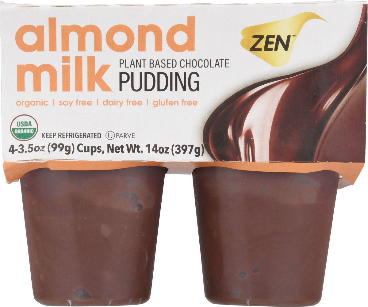 slide 6 of 9, Zen Chocolate Pudding Made With Almondmilk, 14 oz