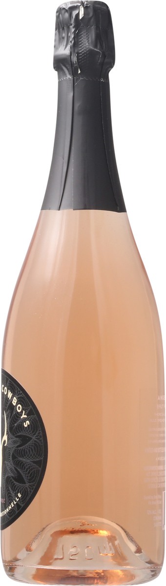 slide 10 of 10, Angels & Cowboys Brut Rose 750 ml, 750 ml